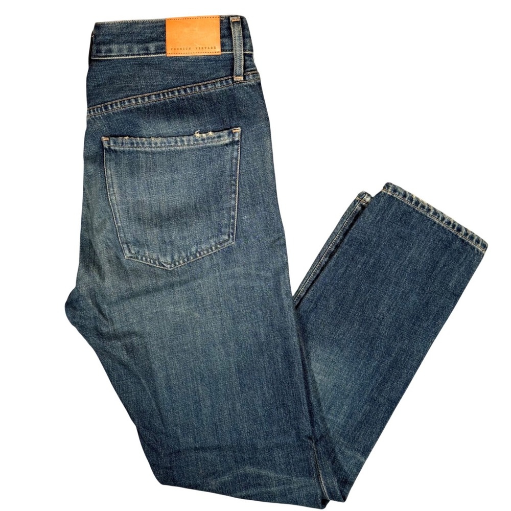 Citizens of Humanity Liya High Rise Classic Fit Crop Blue Jeans Women Size 26